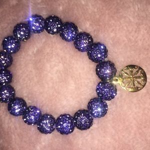 Purple Rustic Cuff Bracelet